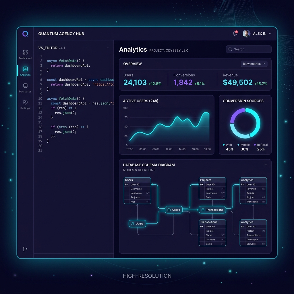 Showcase de Software Empresarial y plataformas personalizadas desarrolladas a medida
